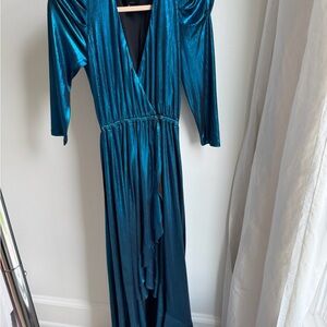 RETROFETE V-Neck Gown